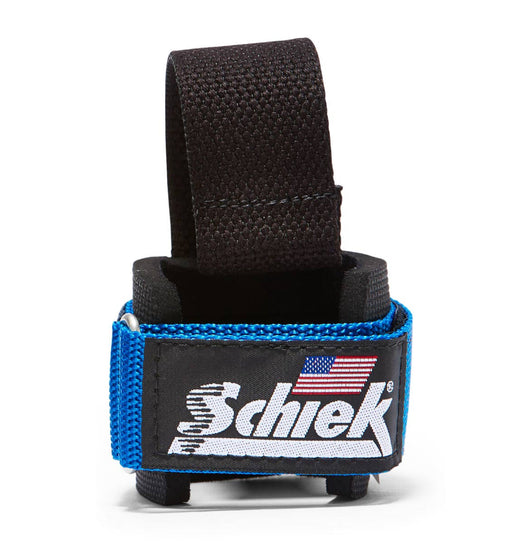 Schiek Model 1000DLS - Dowel Lifting Straps - Blue - Lifting Straps at MySupplementShop by Schiek Sports