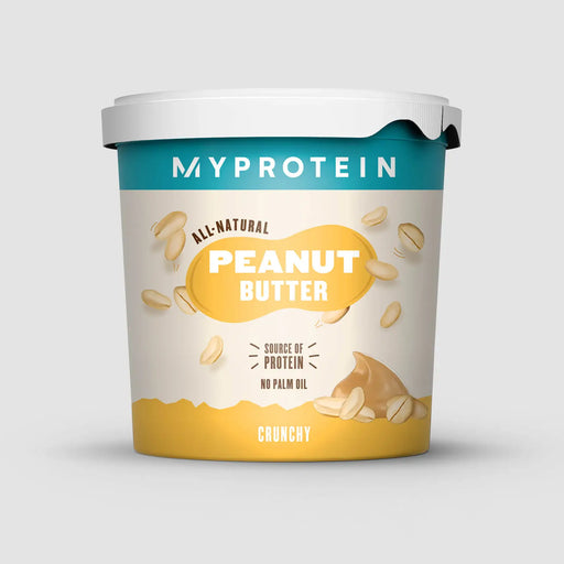 MyProtein All-Natural Peanut Butter 1kg Crunchy at MySupplementShop.co.uk