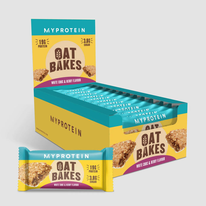 MyProtein Oat Bakes 12x75g Beere und weiße Schokolade