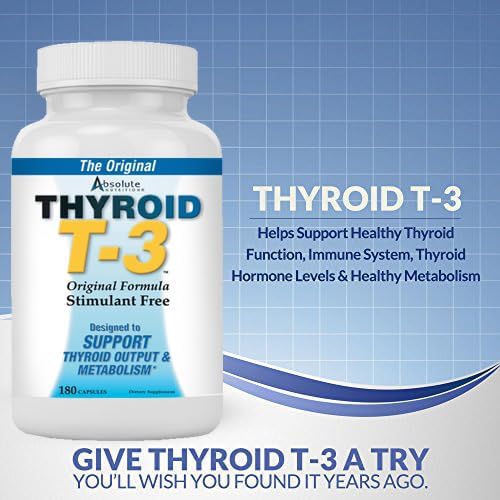 Absolute Nutrition Thyroid T3 - 180 caps