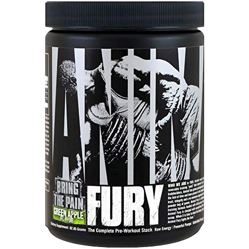 Universal Nutrition Animal Fury Nahrungsergänzungsmittel 82 g Grüner Apfel