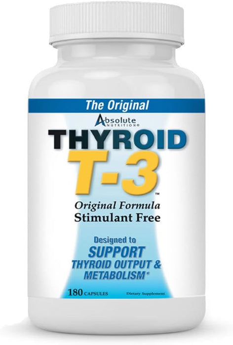 Absolute Nutrition Thyroid T3 - 180 caps