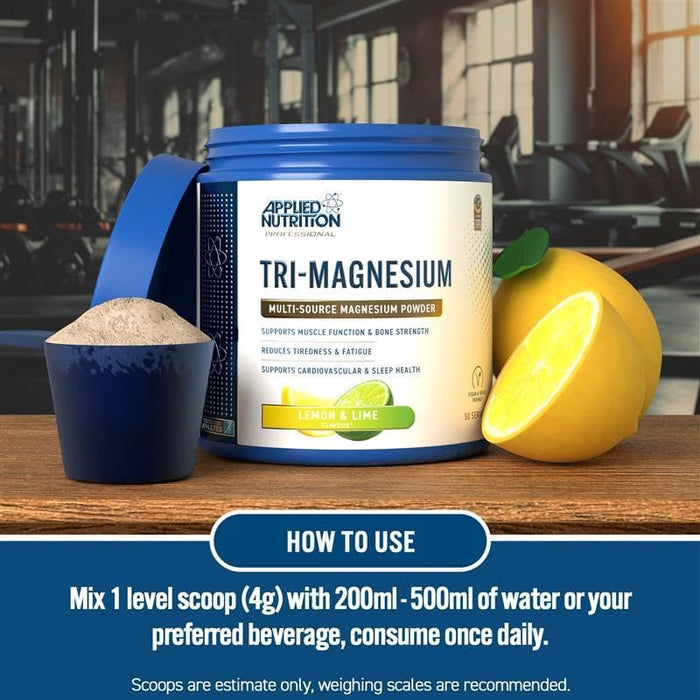 Applied Nutrition Tri-Magnesium 200g - Magnesium at MySupplementShop by Applied Nutrition