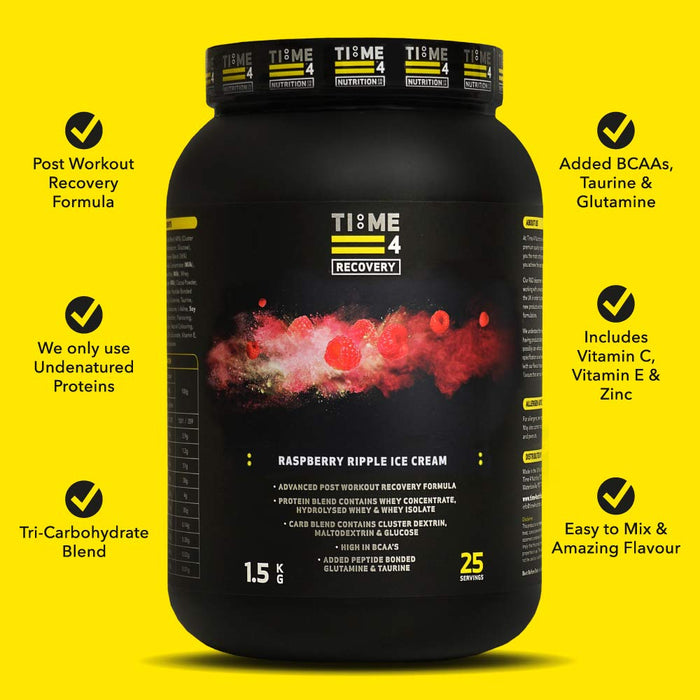 Time 4 Nutrition Time 4 Recovery 1.5kg Best Value Protein Supplement Powder at MYSUPPLEMENTSHOP.co.uk