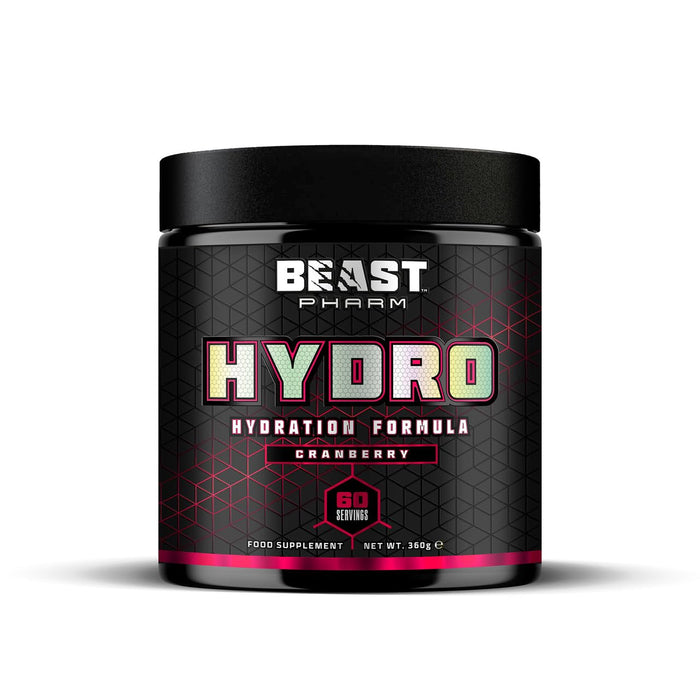 Beast Pharm Hydro 360g (Cranberry) - Rehydration at MySupplementShop by Beast Pharm