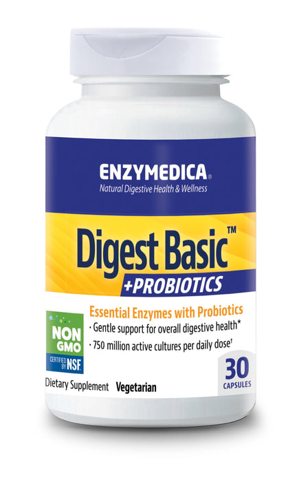 Enzymedica Digest Basic + Probiotics - 90 caps - Nutritional Supplement at MySupplementShop by Enzymedica