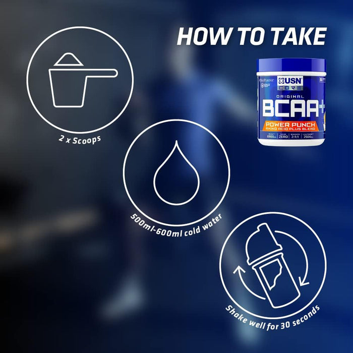 USN BCAA Power Punch+ Poudre