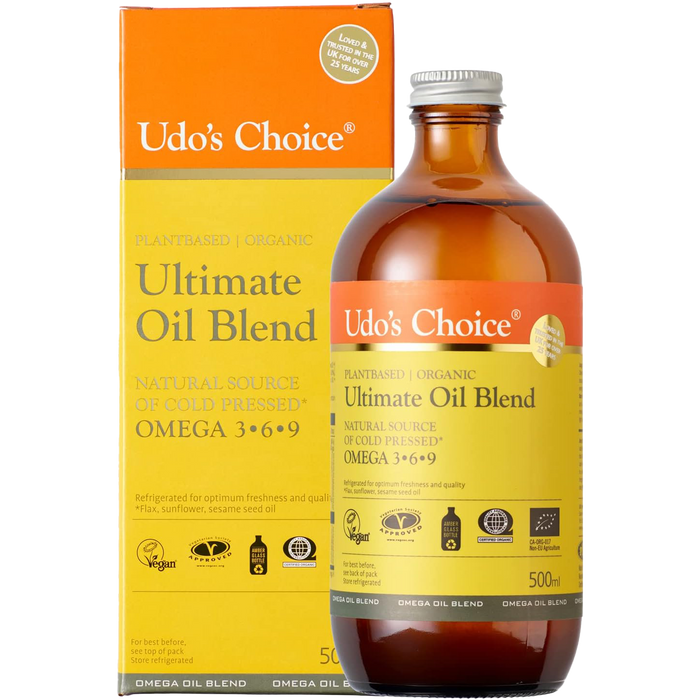 Mélange d'huiles ultime biologique Udo's Choice 500 ml