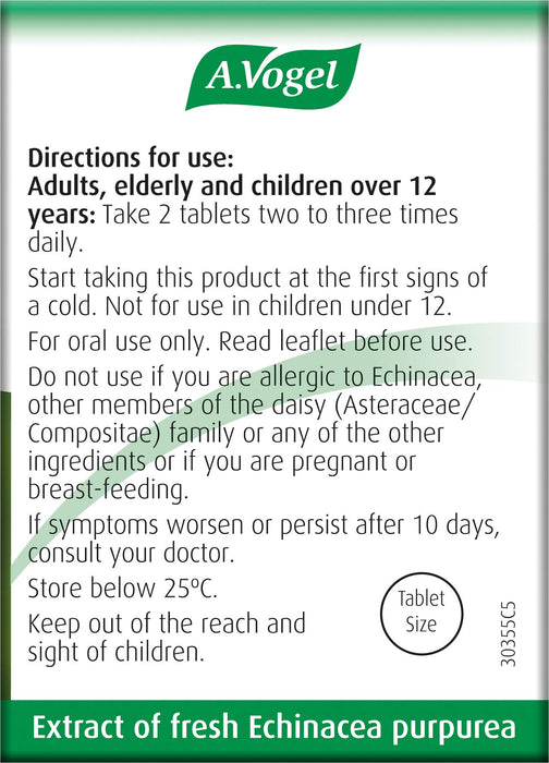 A Vogel Echinaforce Echinacea Tablets