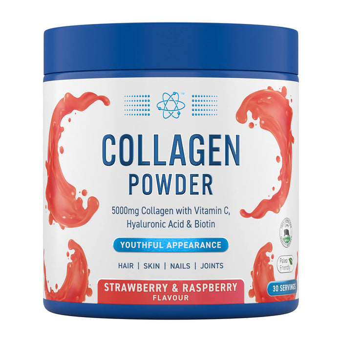 Applied Nutrition Collagen Powder, Strawberry & Raspberry 165g - Joint Support at MySupplementShop by Applied Nutrition