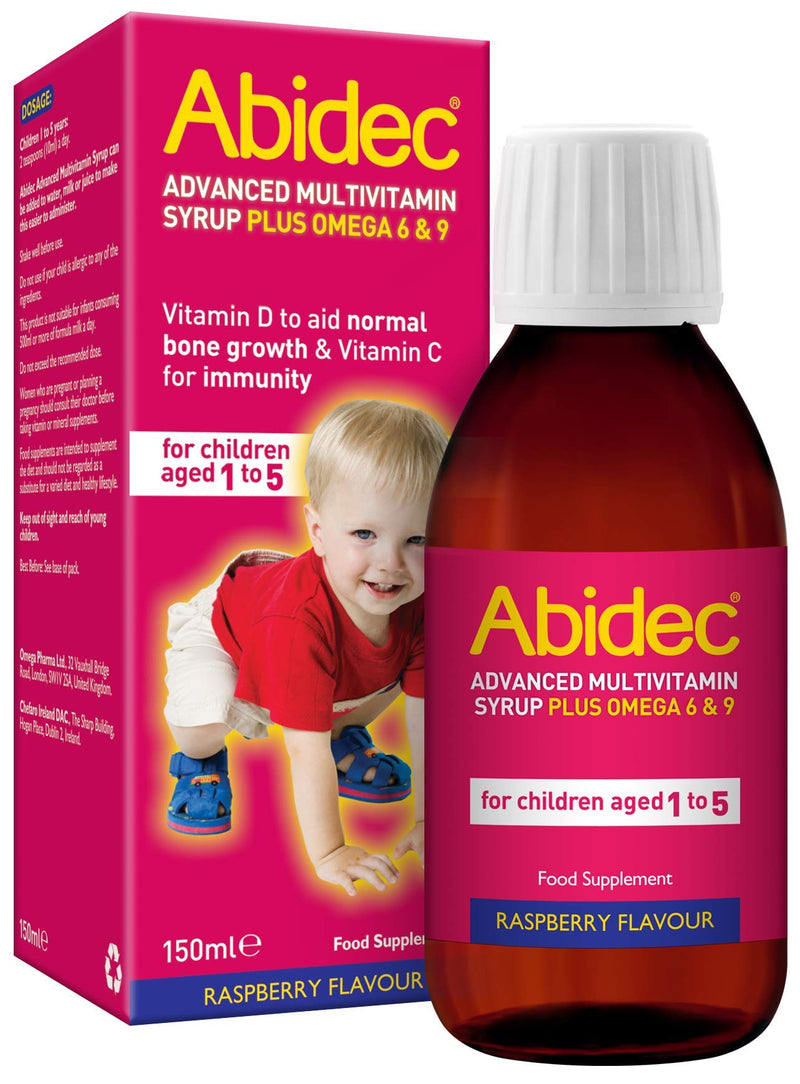 Abidec Advanced Multi-Vitamin Syrup Plus Omega 6 & 9