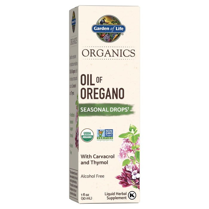 Garden of Life Organics Oil of Oregano - 30 ml. - Diet & Nutrition at MySupplementShop by Garden of Life