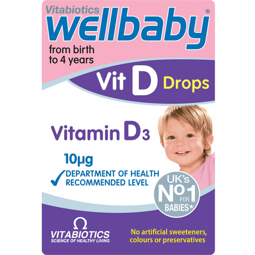 Vitabiotics Wellbaby Vitamin D Drops