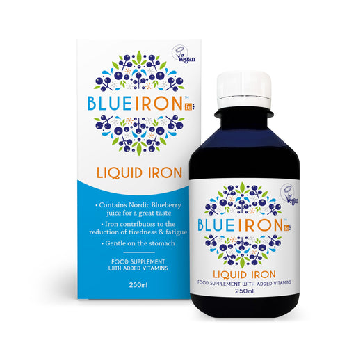 Blue Iron Food Supplement Liquid Iron With Added Vitamins