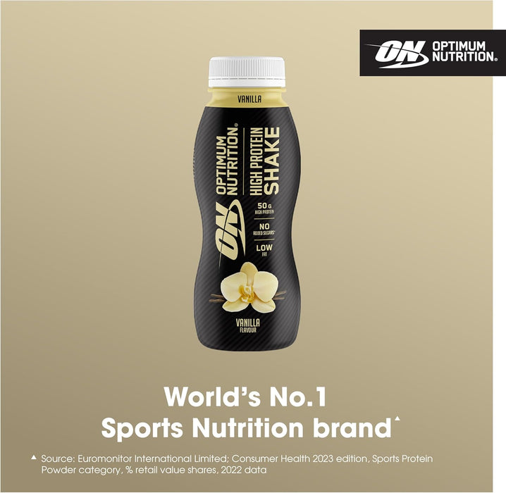 Optimum Nutrition Protein Shake 12x500ml - Ready To Drink Protein at MySupplementShop by Optimum Nutrition