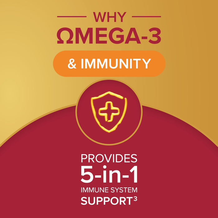 Seven Seas Omega-3 & Immunity Capsules & 60 Tablets - Immune Support at MySupplementShop by Seven Seas