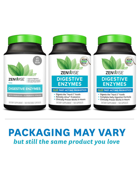 Zenwise Digestive Enzymes 100 caps