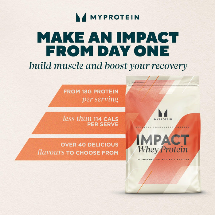 MyProtein Impact Whey Protein 1kg - Whey Proteins at MySupplementShop by Myprotein