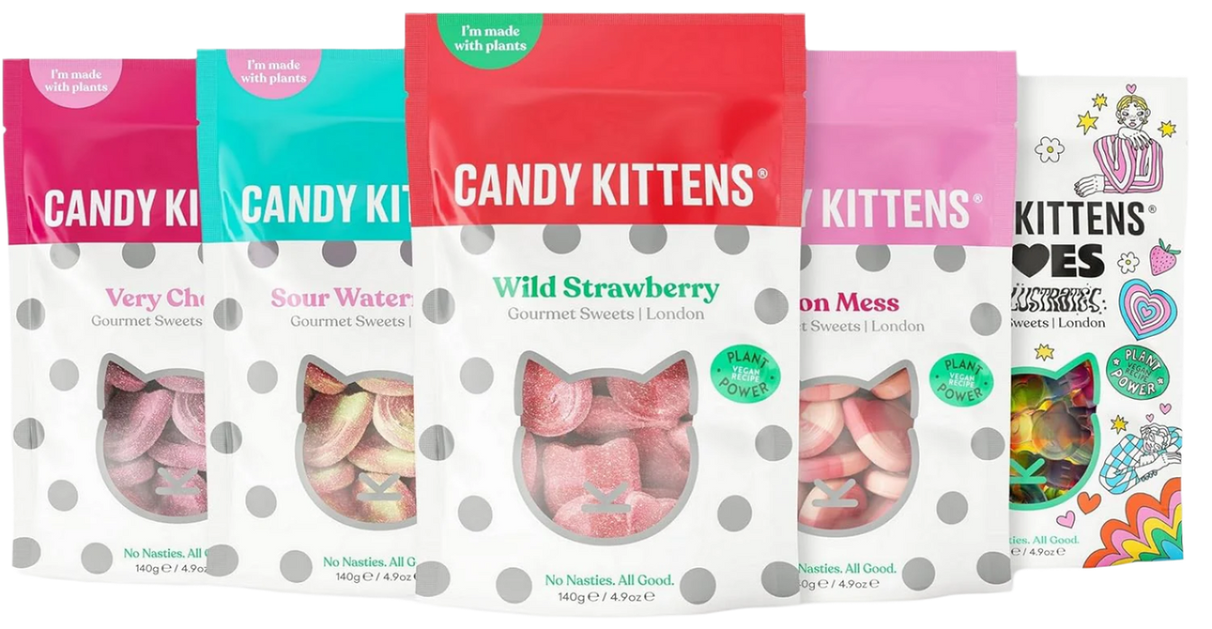 Candy Kittens Vegan Sweets 10x140g - Candy at MySupplementShop by Candy Kittens