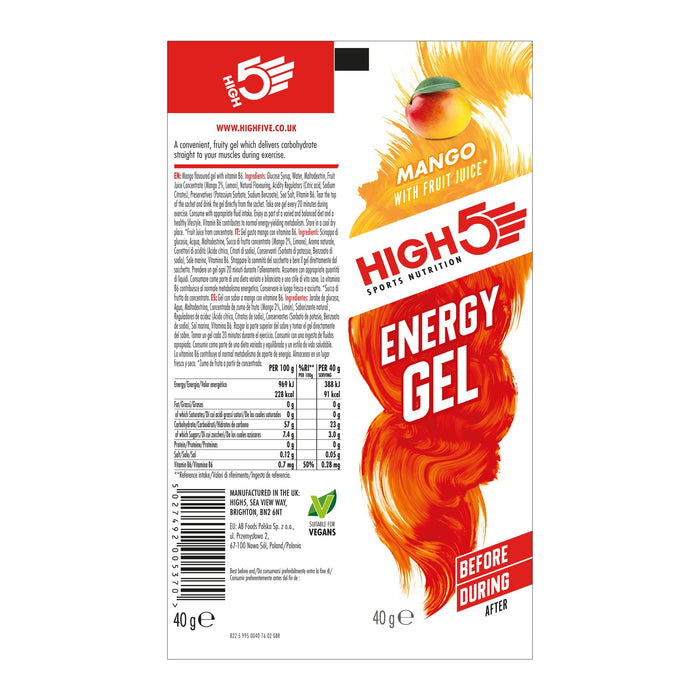 HIGH5 Energy Gel 20x40g