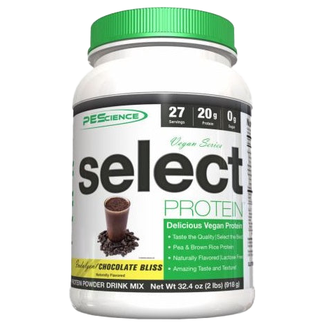 PEScience Select Protein Vegan Series, Schokoladen-Erdnussbutter – 918 Gramm