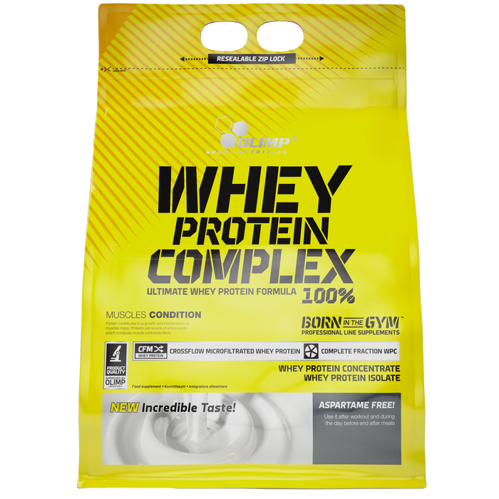 Olimp Nutrition Whey Protein Complex 100%, Vanilla - 2270 grams