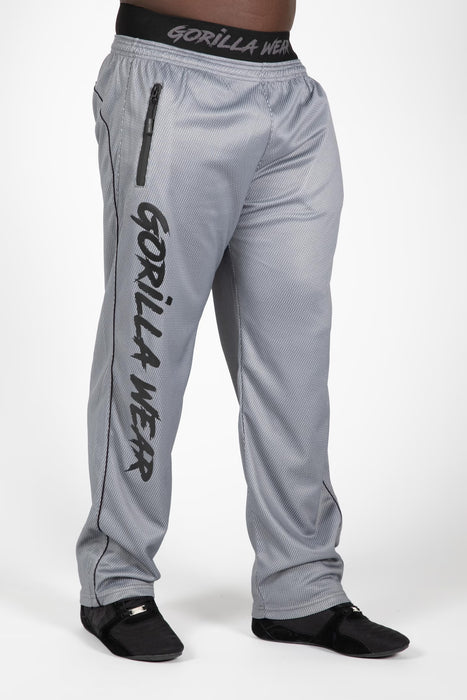 Gorilla Wear Mercury Mesh Pants Grey - Large/XL - Mesh Pants at MySupplementShop by Gorilla Wear