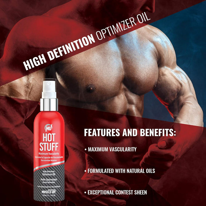 Pro Tan Hot Stuff, High Definition Optimizer Oil Spray – 118 ml.