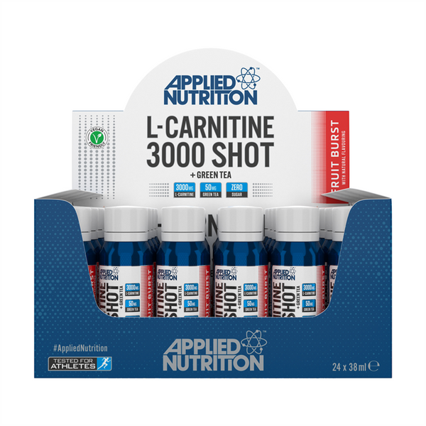 Applied Nutrition L-Carnitine Shot 24x38ml Fruit Burst | Premium Supplements at MySupplementShop.co.uk