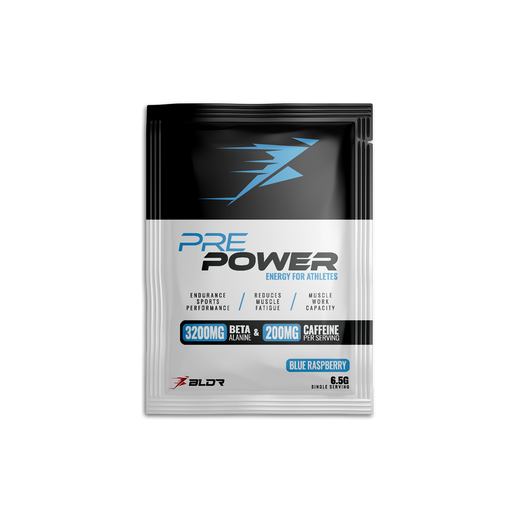 BLDR Sports Pre Power Sachet 15x6.5g