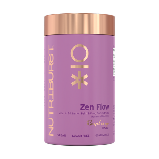 Nutriburst Zen Flo 180g Raspberry | Premium Sports Supplements at MYSUPPLEMENTSHOP.co.uk