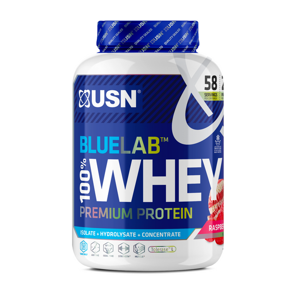 USN Blue Lab Whey 100 % 2 kg gesalzenes Karamell