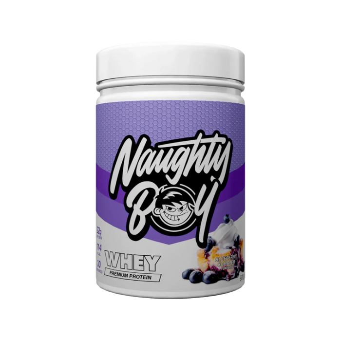 Naughty Boy Advanced Whey Protein 900g - 30 Servings (Multiple Flavours Available) - Blueberry Cobbler - Whey Protein at MySupplementShop by Naughty Boy