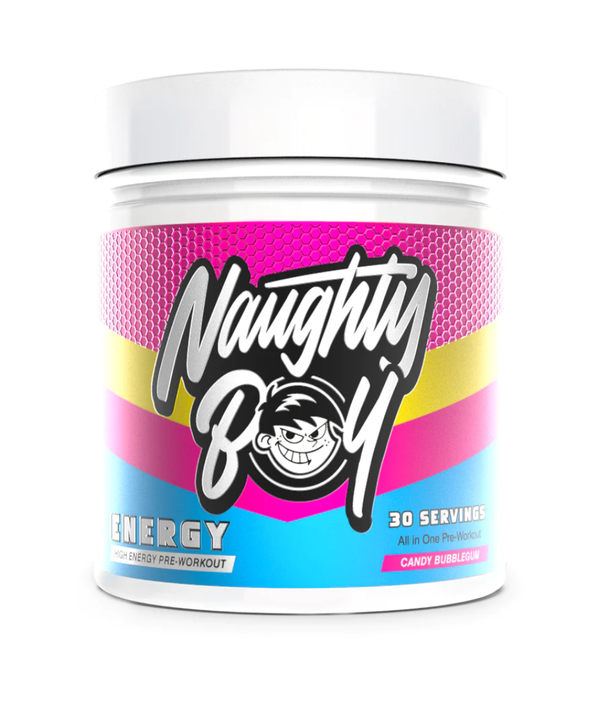 Naughty Boy Energy 390g Candy Bubblegum | Top Rated Supplements at MySupplementShop.co.uk