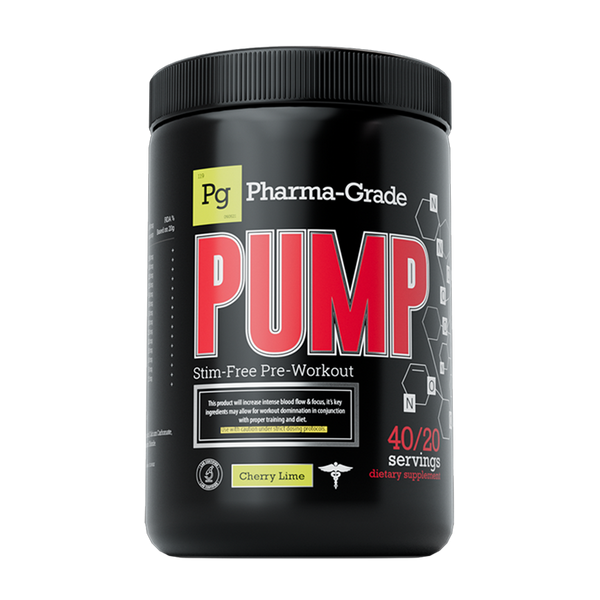 Pharma Grade PUMP 400g Cherry Lime | Premium Energy and Performance at MySupplementShop.co.uk