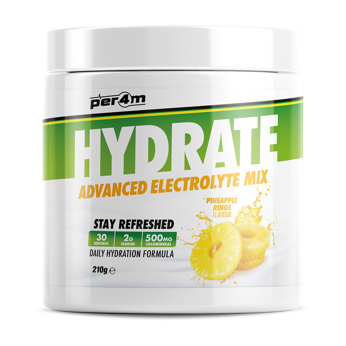 Per4m Hydration Electrolyte Mix 30 Servings - Pineapple Rings - Electrolyte Replacements at MySupplementShop by PER4M Nutrition