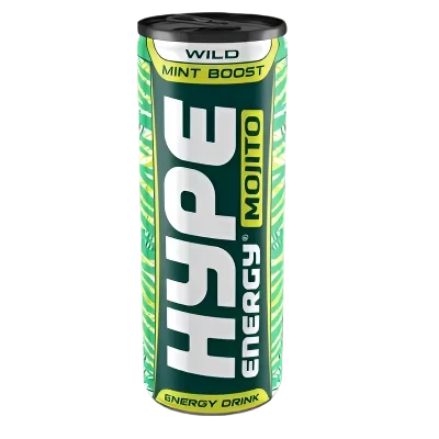 Hype Energy Drinks  24x250ml - Flavor-Packed Performance Boosters