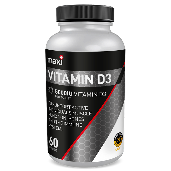 Maxi Nutrition Vitamin D3 120 Capsules - Sports Nutrition at MySupplementShop by Maxi Nutrition