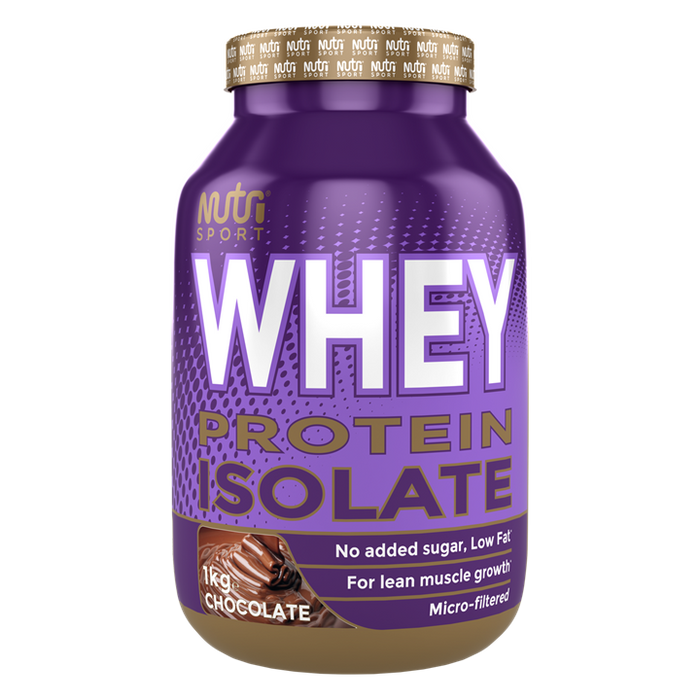 NutriSport Whey Isolate 1Kg - Chocolate - Whey Protein Isolate at MySupplementShop by NutriSport