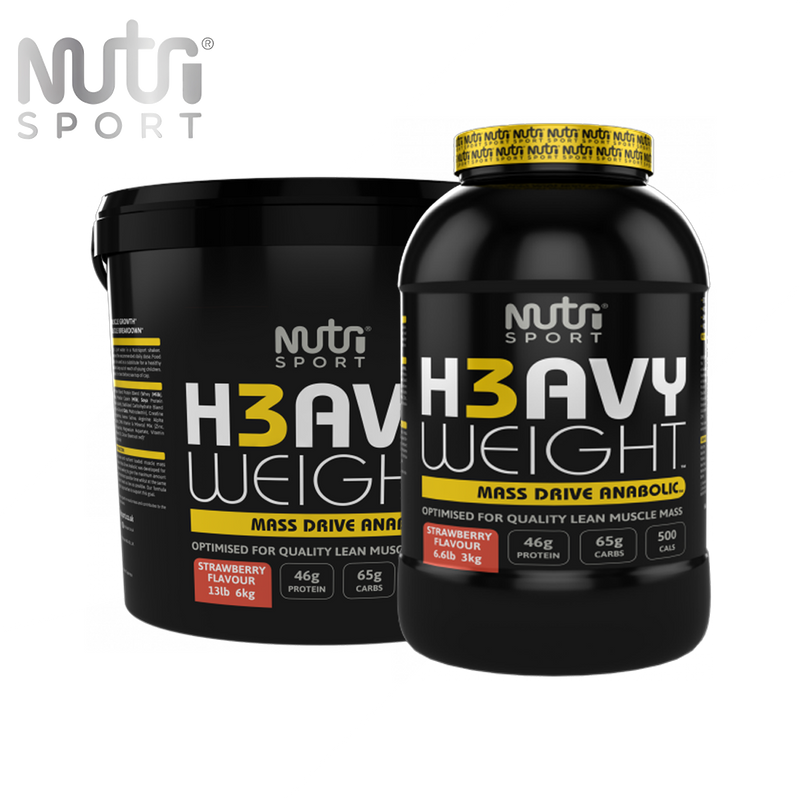 NutriSport H3avyweight Mass Drive Anabolic all Sizes at MYSUPPLEMENTSHOP