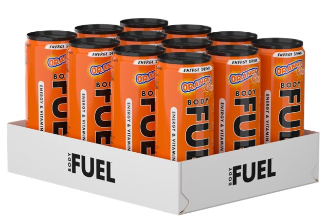 Applied Nutrition Body Fuel CAN 12x330ml - Orange - Energy Drinks at MySupplementShop by Applied Nutrition