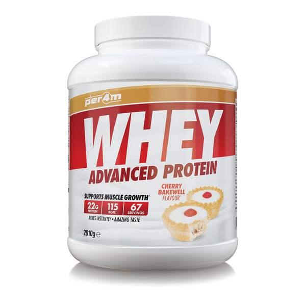 Per4m Advanced Whey Protein 2.01kg - Cherry Bakewell - Whey Proteins at MySupplementShop by per4m