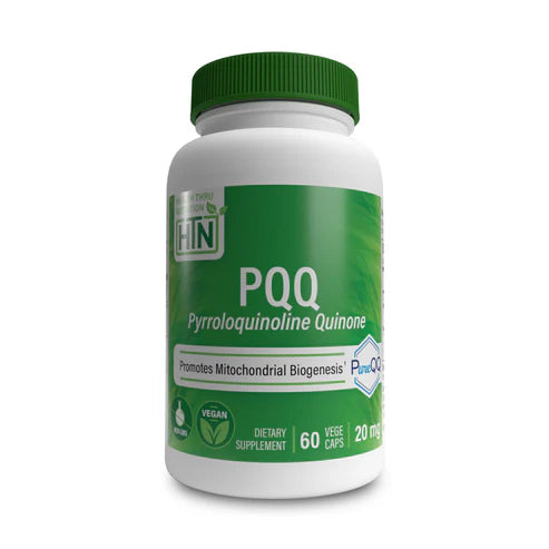 Health Thru Nutrition PQQ 20mg 60 Veggie Capsules: Cognitive Spark