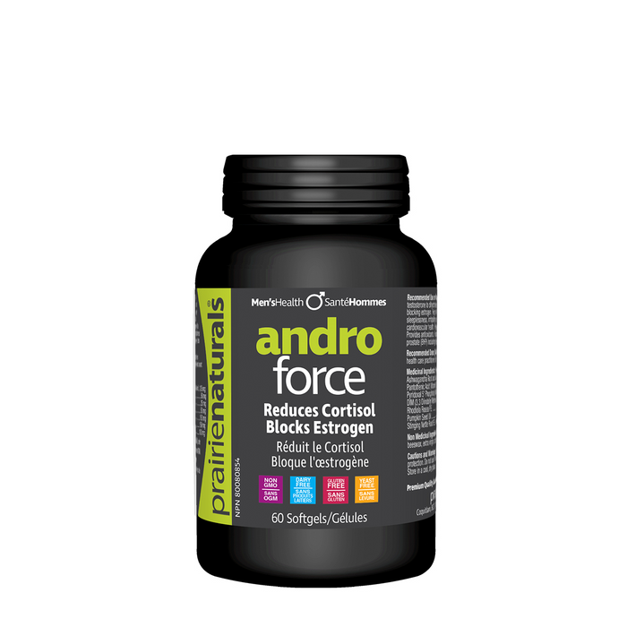 Prairie Naturals Andro-Force - 60 Softgels - Sports Nutrition at MySupplementShop by Prairie Naturals