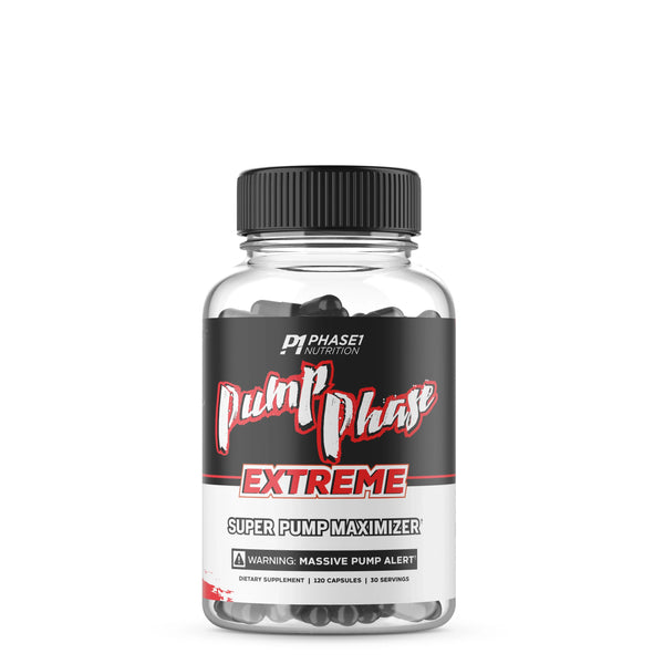 Phase 1 Pump Phase Extreme 120 Caps - Default Title - Sports Supplements at MySupplementShop by Phase 1