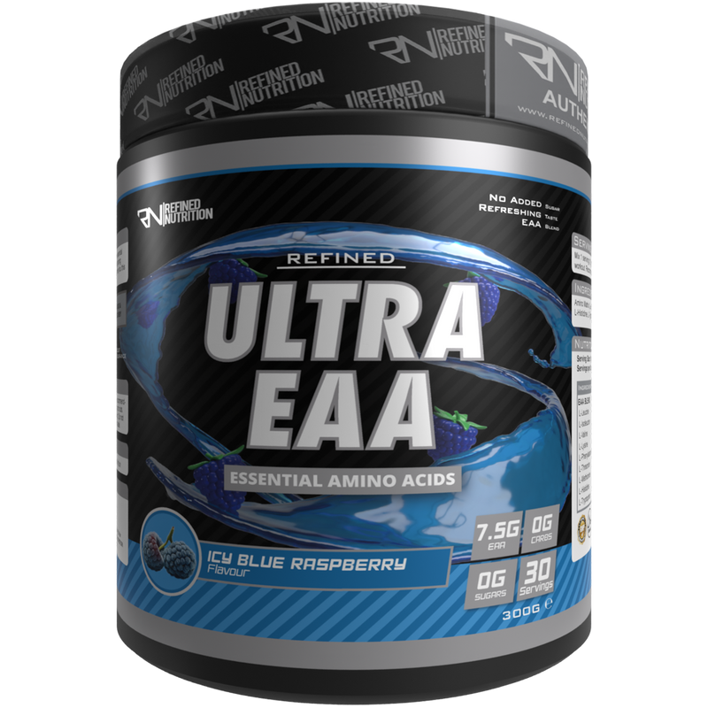 Refined Nutrition Ultra EAA 300g Icy Blue Raspberry | Premium Sports Nutrition at MYSUPPLEMENTSHOP.co.uk