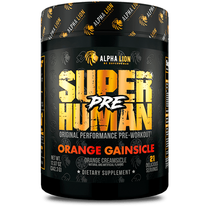 Alpha Lion SUPERHUMAN® PRE 342.3g: Elevate Your Workouts | The Gold Standard of Pre-Workouts