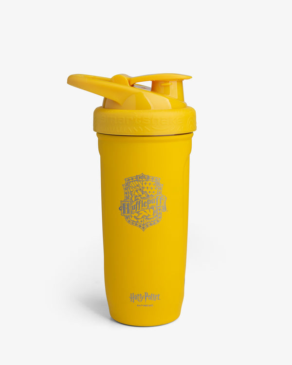 SmartShake Harry Potter Collection Exclusive Stainless Steel Shaker - Durable & Leak-Proof - Hufflepuff - Shaker Bottles at MySupplementShop by SmartShake