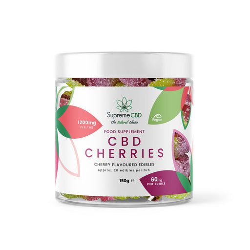 Supreme CBD Super Stength CBD Gummy Small Tub (1200mg) 150g