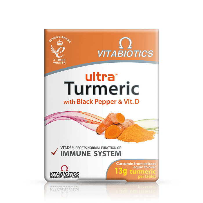 Vitabiotics Ultra Turmeric With Black Pepper & Vitamin D x 60